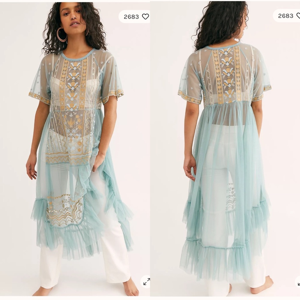 Free people Sabrina maxi top